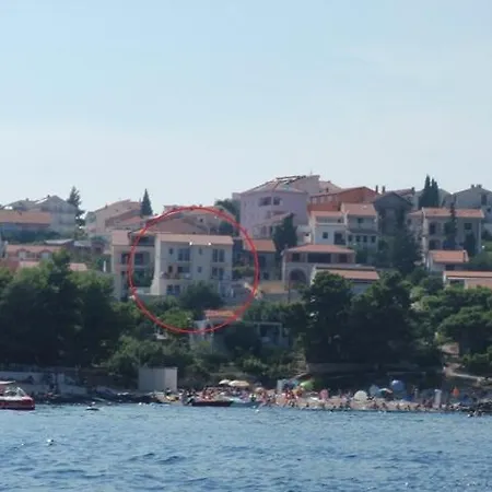 In Okrug Gornji With Sea View, Terrace, Air Conditioning, Wifi 5069-2 Τρογκίρ
