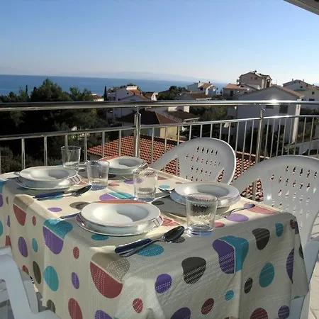 In Okrug Gornji With Sea View, Terrace, Air Conditioning, Wifi 5069-2 Apartman *