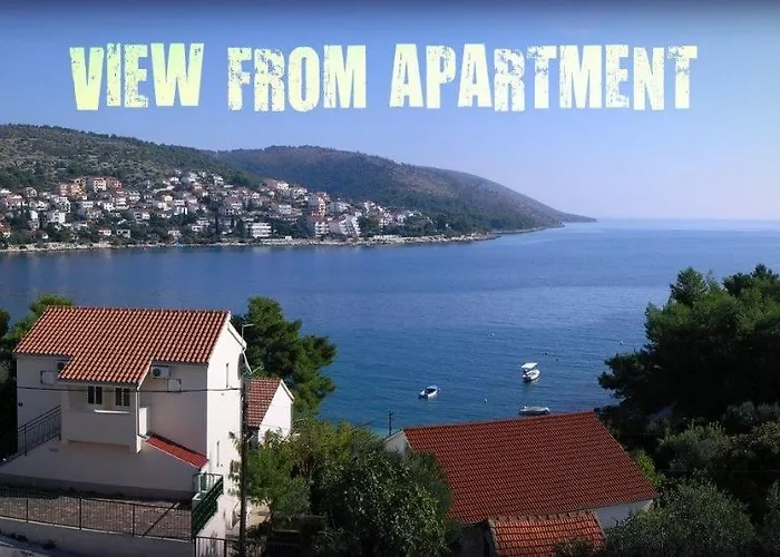 Apartment In Okrug Gornji With Sea View, Terrace, Air Conditioning, Wifi 5069-2