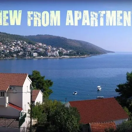 Appartement In Okrug Gornji With Sea View, Terrace, Air Conditioning, Wifi 5069-2